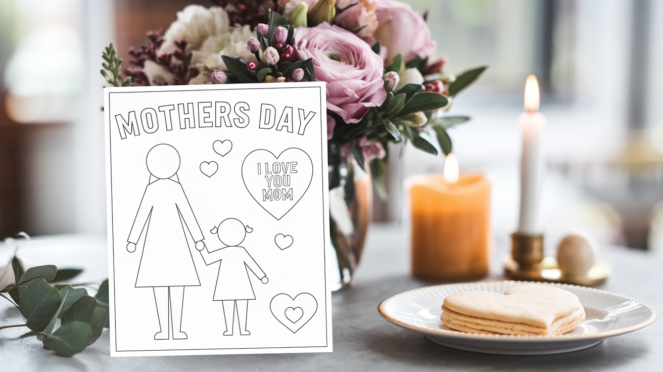 Mothers Day Coloring Pages: Fun and Easy Ideas for Kids and Families