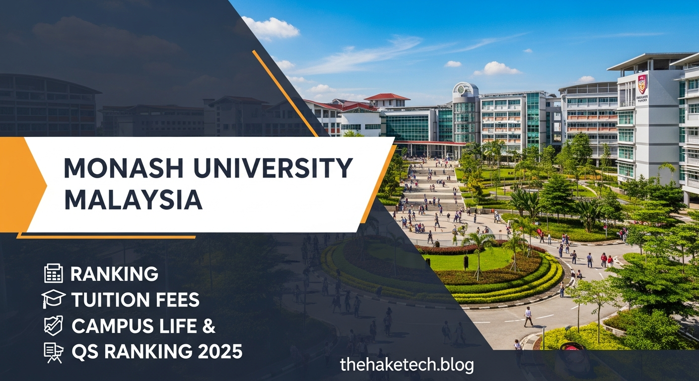 Monash University Malaysia: Ranking, Tuition Fees, Campus Life & QS Ranking 2025