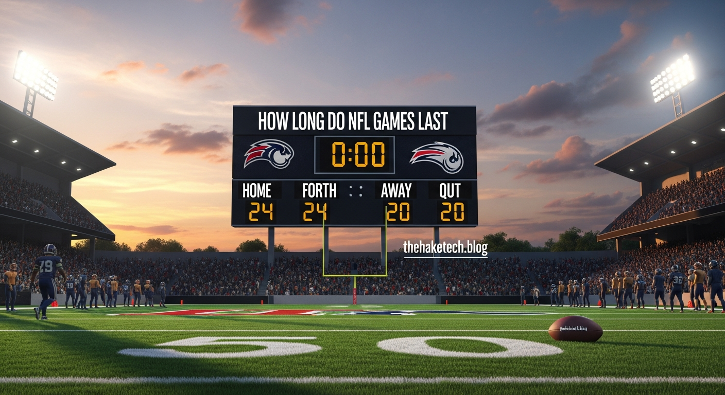 how long do nfl games last