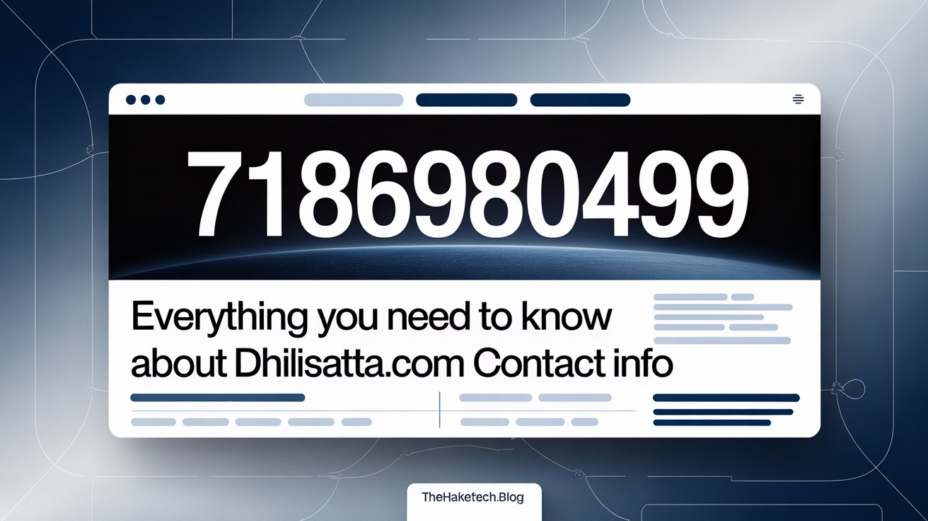 7186980499: Everything You Need to Know About dhilisatta.com Contact Info