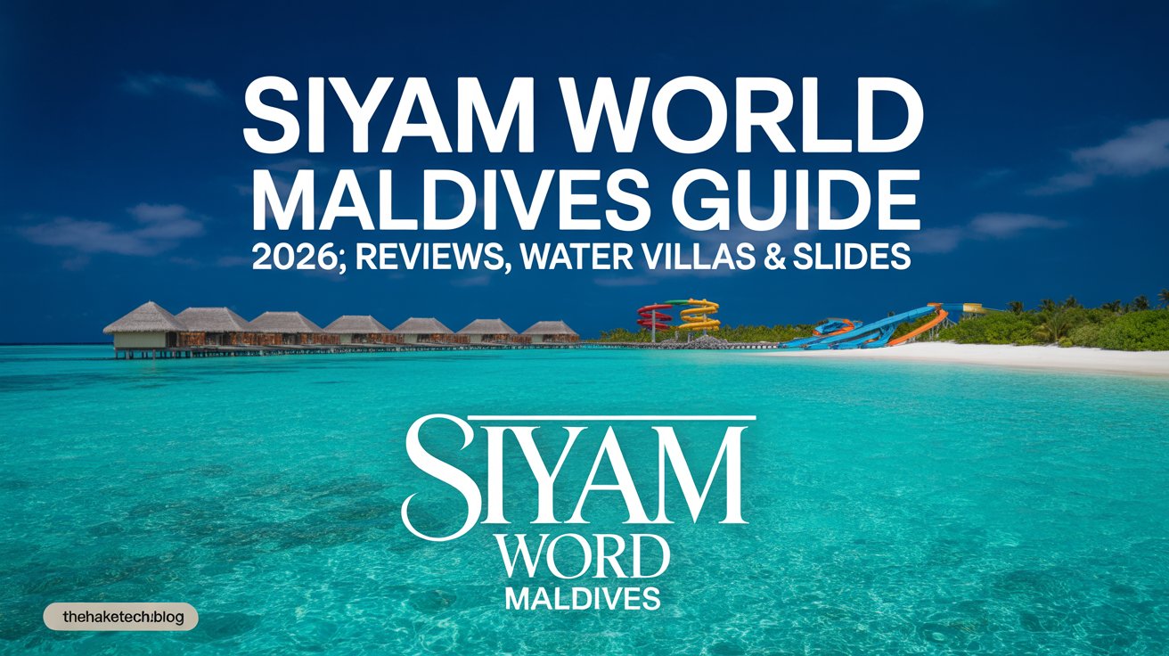 Siyam World Maldives Guide 2026: Reviews, Water Villas & Slides