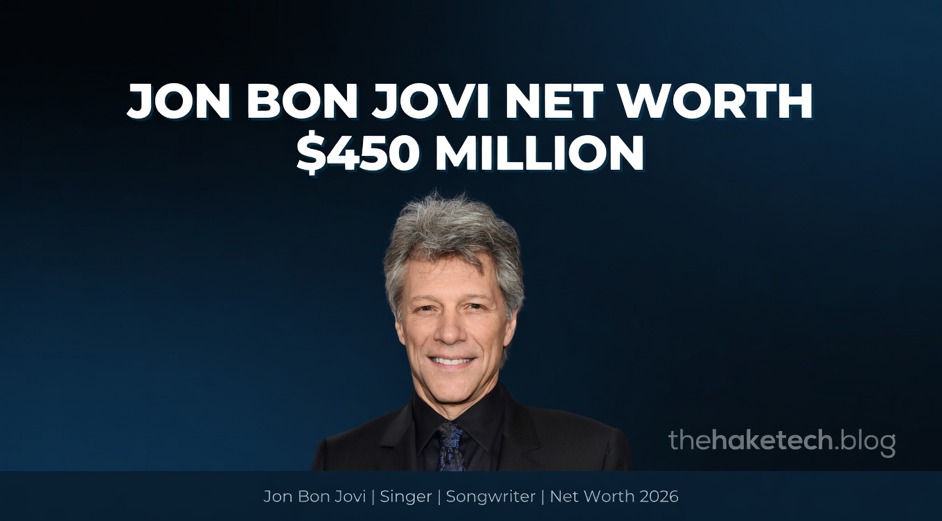 Jon Bon Jovi Net Worth 2026: Career, Wife, and Business Success