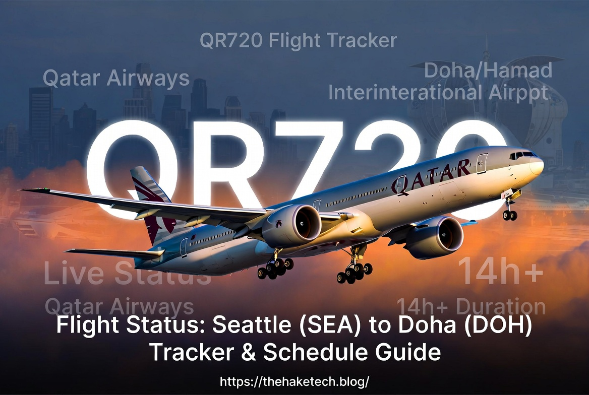 QR720 Flight Status: Seattle to Doha Tracker & Schedule Guide